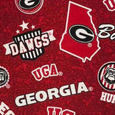 UGA Graffiti - Fabric by the Yard - Lake Wind Studio